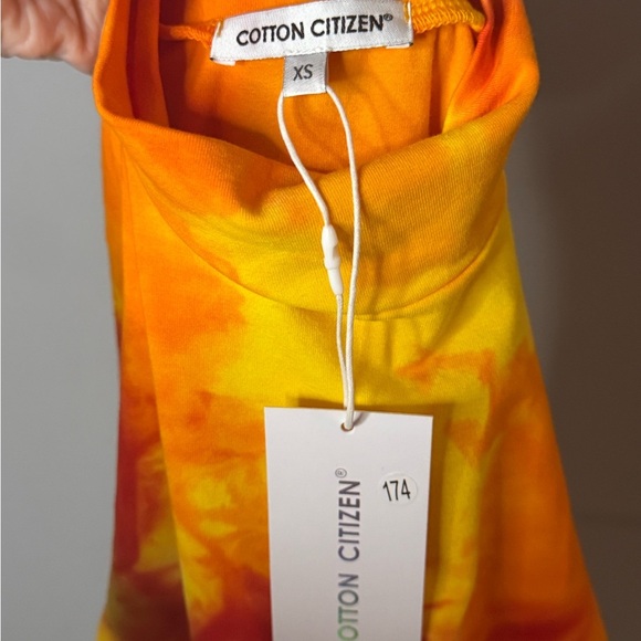 Cotton Citizen Red, Orange, Yellow Bodysuit - Size XS - Picture 2 of 6